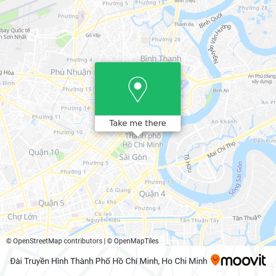 Đài Truyền Hình Thành Phố Hồ Chí Minh map