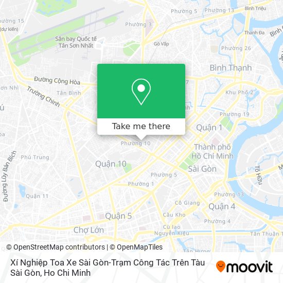 Xí Nghiệp Toa Xe Sài Gòn-Trạm Công Tác Trên Tàu Sài Gòn map