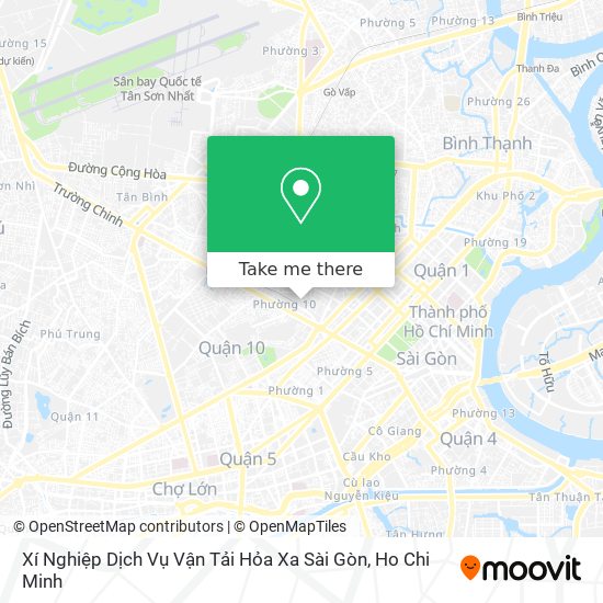 Xí Nghiệp Dịch Vụ Vận Tải Hỏa Xa Sài Gòn map