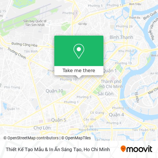 Thiết Kế Tạo Mẫu & In Ấn Sáng Tạo map