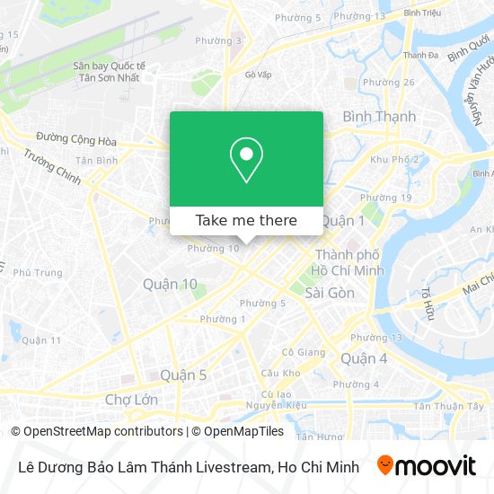 Lê Dương Bảo Lâm Thánh Livestream map