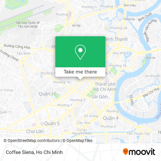 Coffee Siena map