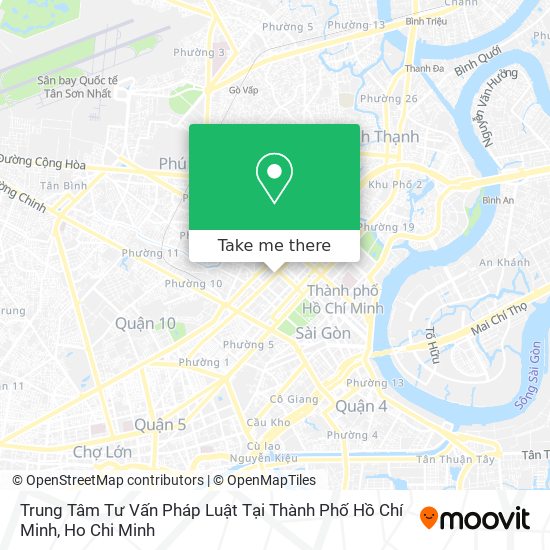 Trung Tâm Tư Vấn Pháp Luật Tại Thành Phố Hồ Chí Minh map