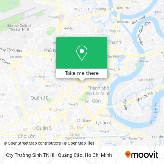 Cty Trường Sinh TNHH Quảng Cáo map