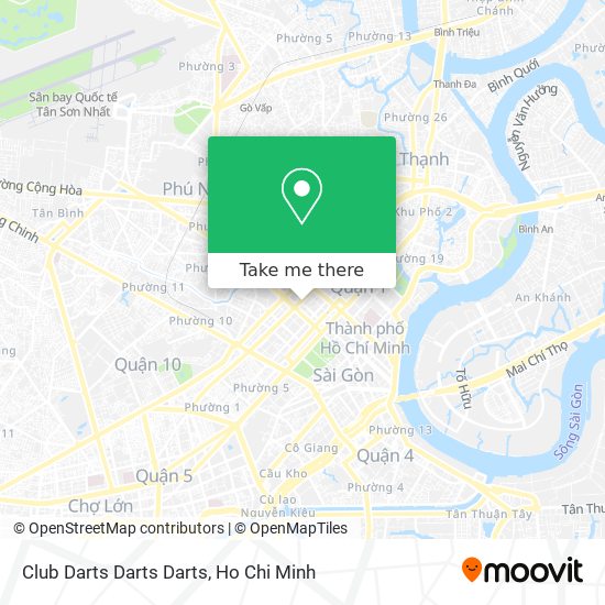 Club Darts Darts Darts map
