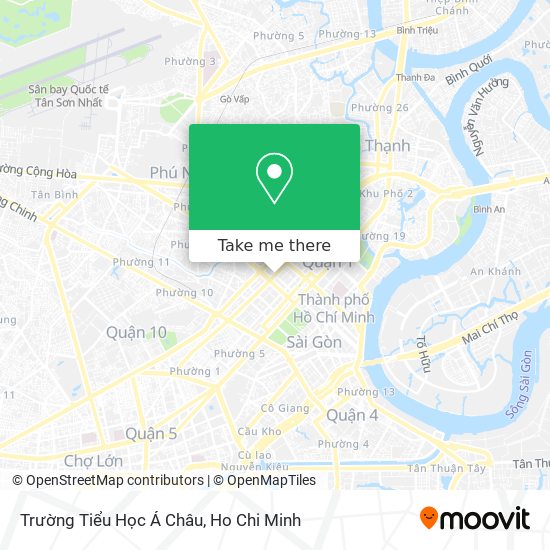 Trường Tiểu Học Á Châu map