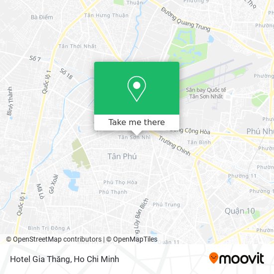 Hotel Gia Thăng map