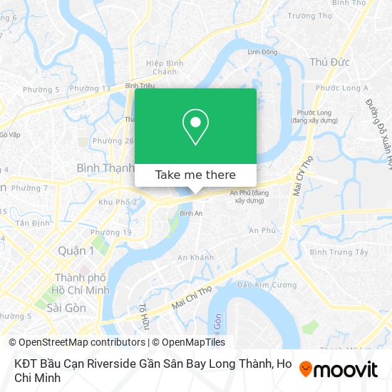KĐT Bầu Cạn Riverside Gần Sân Bay Long Thành map