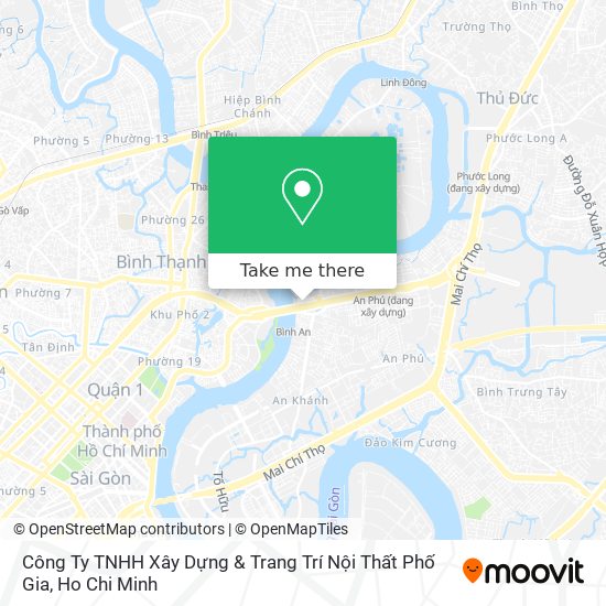 Công Ty TNHH Xây Dựng & Trang Trí Nội Thất Phố Gia map