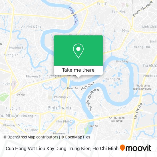 Cua Hang Vat Lieu Xay Dung Trung Kien map