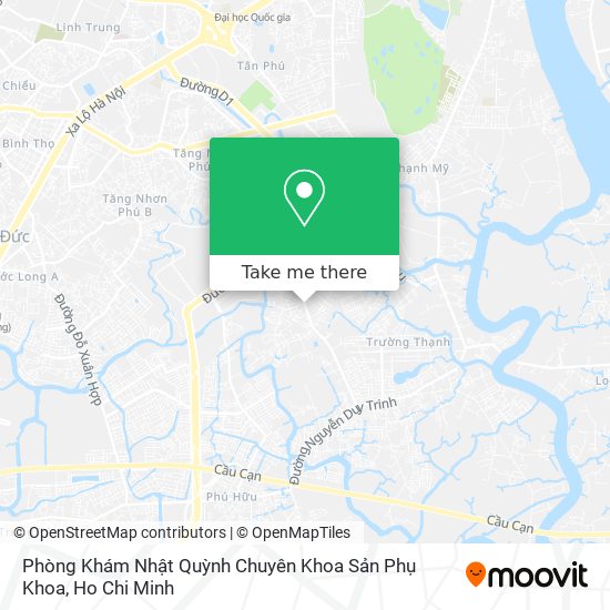 Phòng Khám Nhật Quỳnh Chuyên Khoa Sản Phụ Khoa map