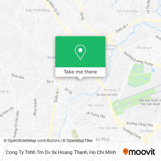 Cong Ty Tnhh Tm Dv Sx Hoang Thanh map