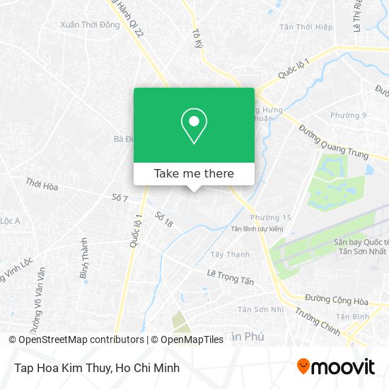 Tap Hoa Kim Thuy map