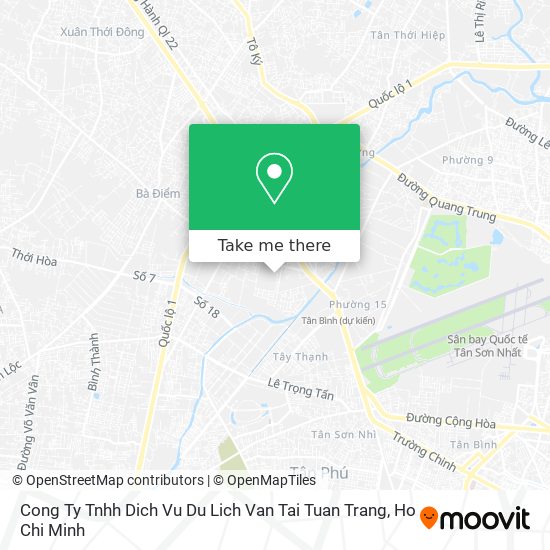 Cong Ty Tnhh Dich Vu Du Lich Van Tai Tuan Trang map