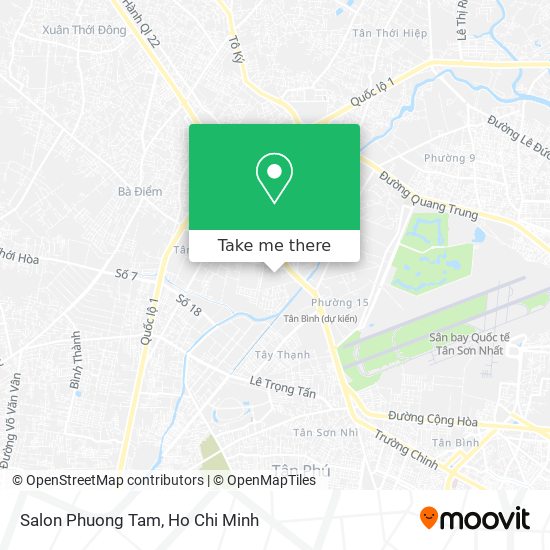 Salon Phuong Tam map