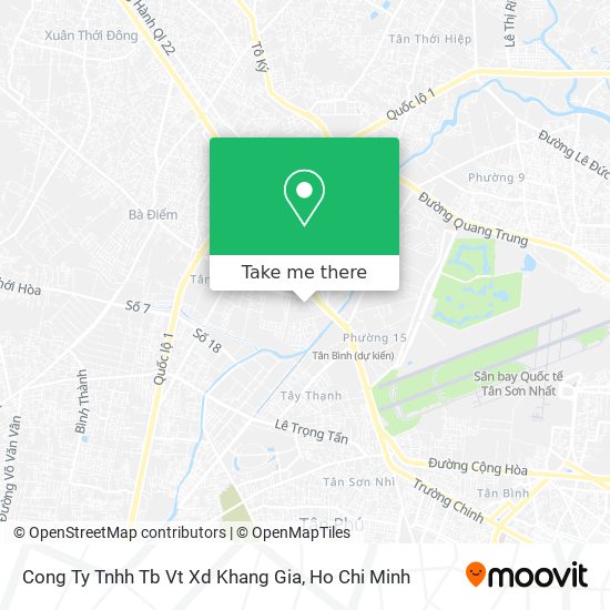 Cong Ty Tnhh Tb Vt Xd Khang Gia map