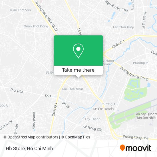 Hb Store map