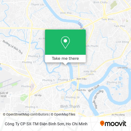 Công Ty CP SX-TM Điện Bình Sơn map