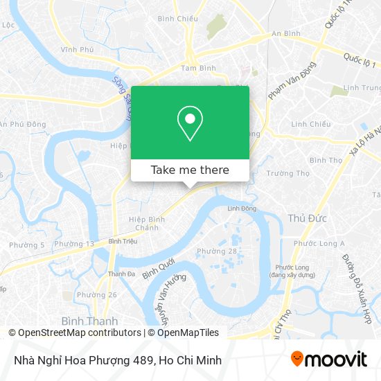 Nhà Nghỉ Hoa Phượng 489 map