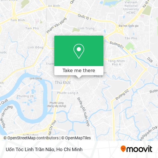 Uốn Tóc Linh Trần Não map