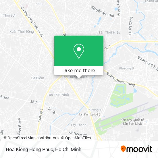 Hoa Kieng Hong Phuc map