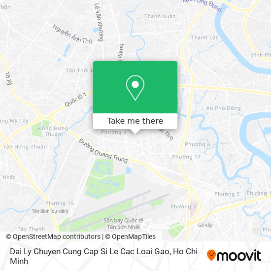 Dai Ly Chuyen Cung Cap Si Le Cac Loai Gao map