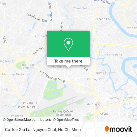 Coffee Gia Lai Nguyen Chat map