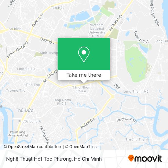 Nghệ Thuật Hớt Tóc Phương map
