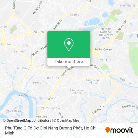 Phụ Tùng Ô Tô Cơ Giới Nặng Dương Phốt map