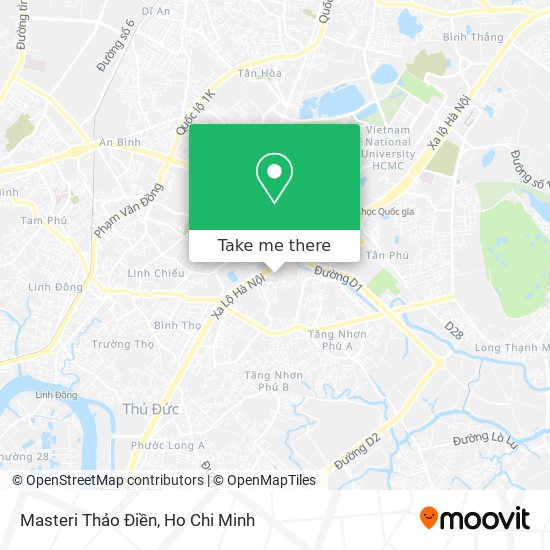 Masteri Thảo Điền map