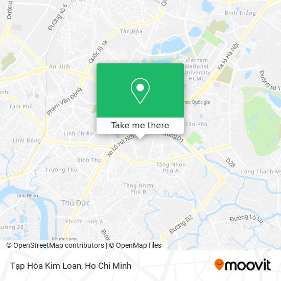 Tạp Hóa Kim Loan map