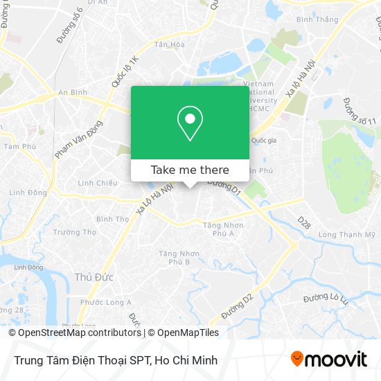 Trung Tâm Điện Thoại SPT map
