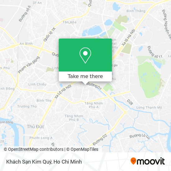 Khách Sạn Kim Quý map