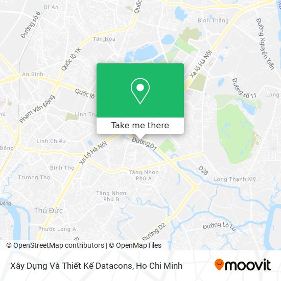 Xây Dựng Và Thiết Kế Datacons map