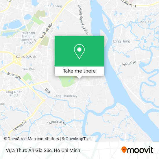 Vựa Thức Ăn Gia Súc map