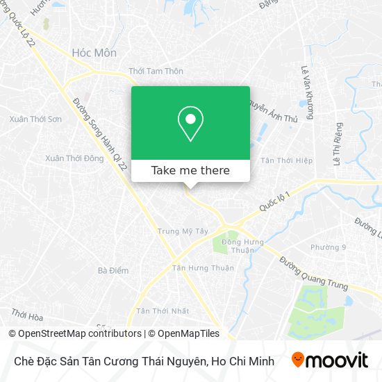 Chè Đặc Sản Tân Cương Thái Nguyên map