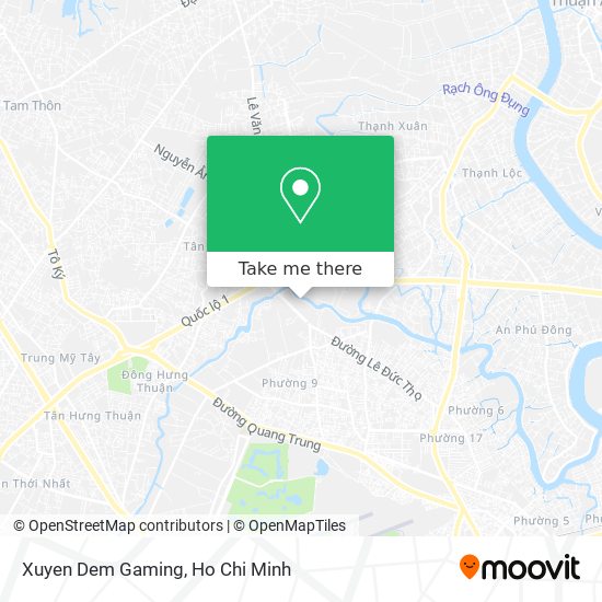 Xuyen Dem Gaming map