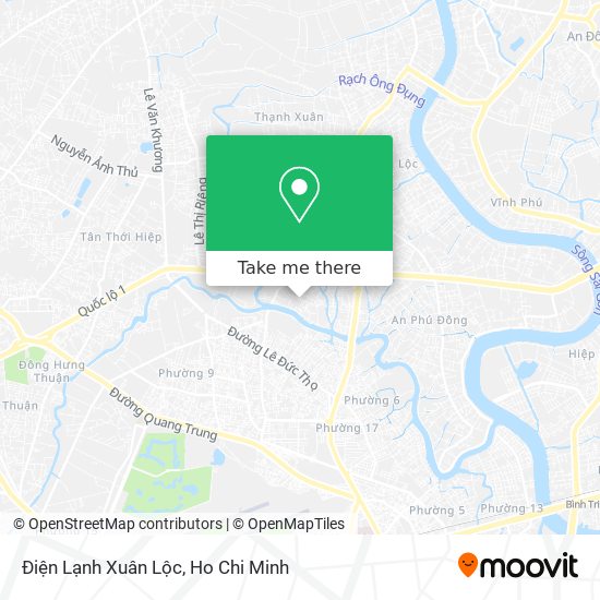 Điện Lạnh Xuân Lộc map