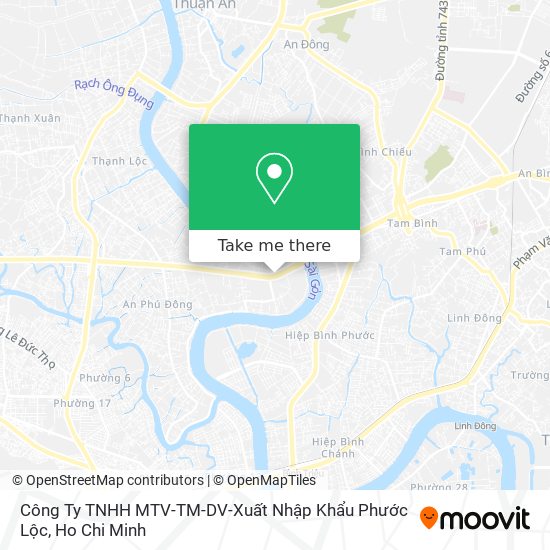 Công Ty TNHH MTV-TM-DV-Xuất Nhập Khẩu Phước Lộc map