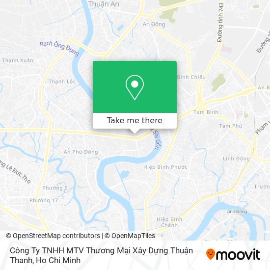 Công Ty TNHH MTV Thương Mại Xây Dựng Thuận Thanh map