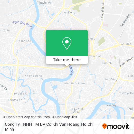 Công Ty TNHH TM DV Cơ Khí Văn Hoàng map