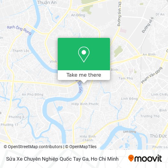 Sửa Xe Chuyên Nghiệp Quốc Tay Ga map