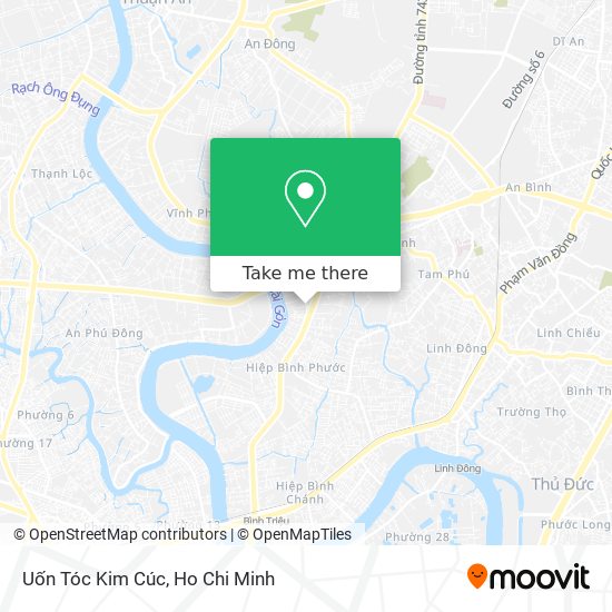 Uốn Tóc Kim Cúc map