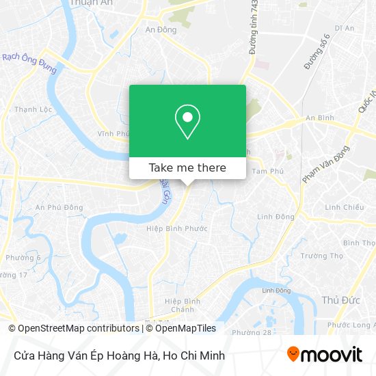 Cửa Hàng Ván Ép Hoàng Hà map