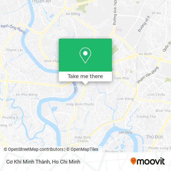 Cơ Khí Minh Thành map