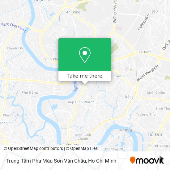 Trung Tâm Pha Màu Sơn Văn Châu map