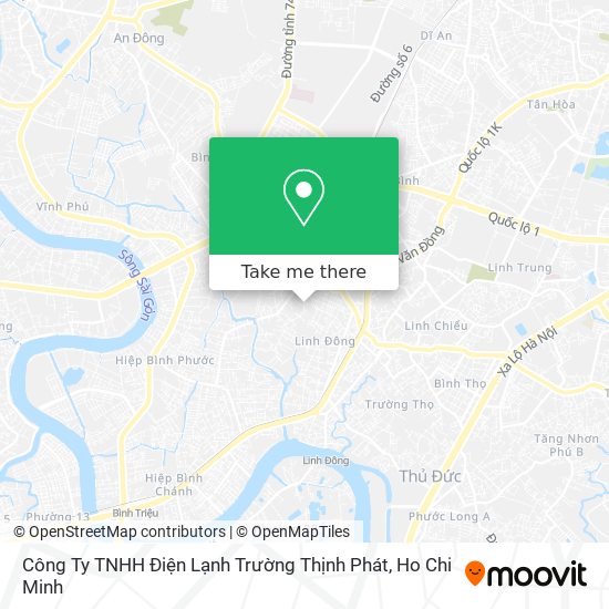 Công Ty TNHH Điện Lạnh Trường Thịnh Phát map
