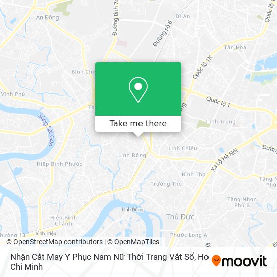 Nhận Cắt May Y Phục Nam Nữ Thời Trang Vắt Sổ map