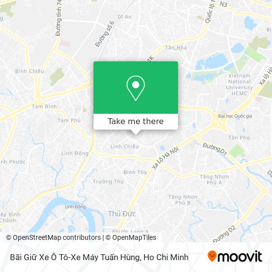 Bãi Giữ Xe Ô Tô-Xe Máy Tuấn Hùng map