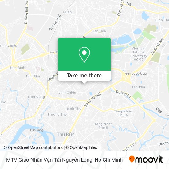 MTV Giao Nhận Vận Tải Nguyễn Long map